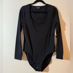 Old Navy Women's Classic Black Bodysuit